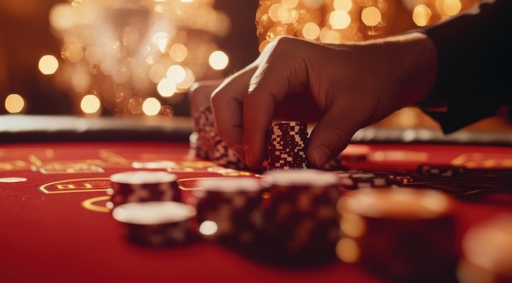 Antarmuka blackjack JILI dengan batas taruhan jelas Antarmuka meja blackjack JILI di mawar189 dengan tombol taruhan dan batas meja